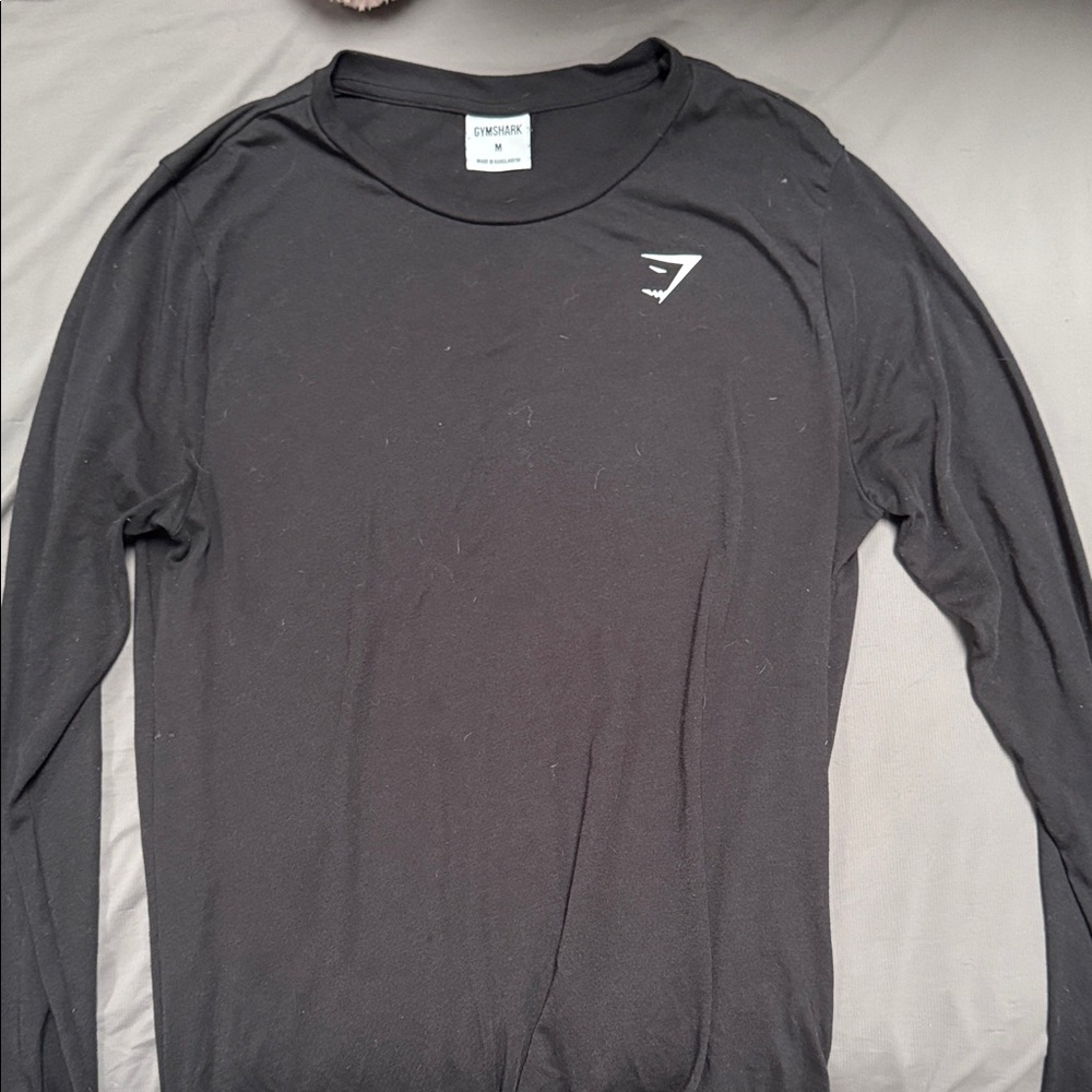Gymshark Black Long Sleeve Top